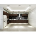 Modern Italian Design Natural Wood Veneer kitchen cabinet hot selling